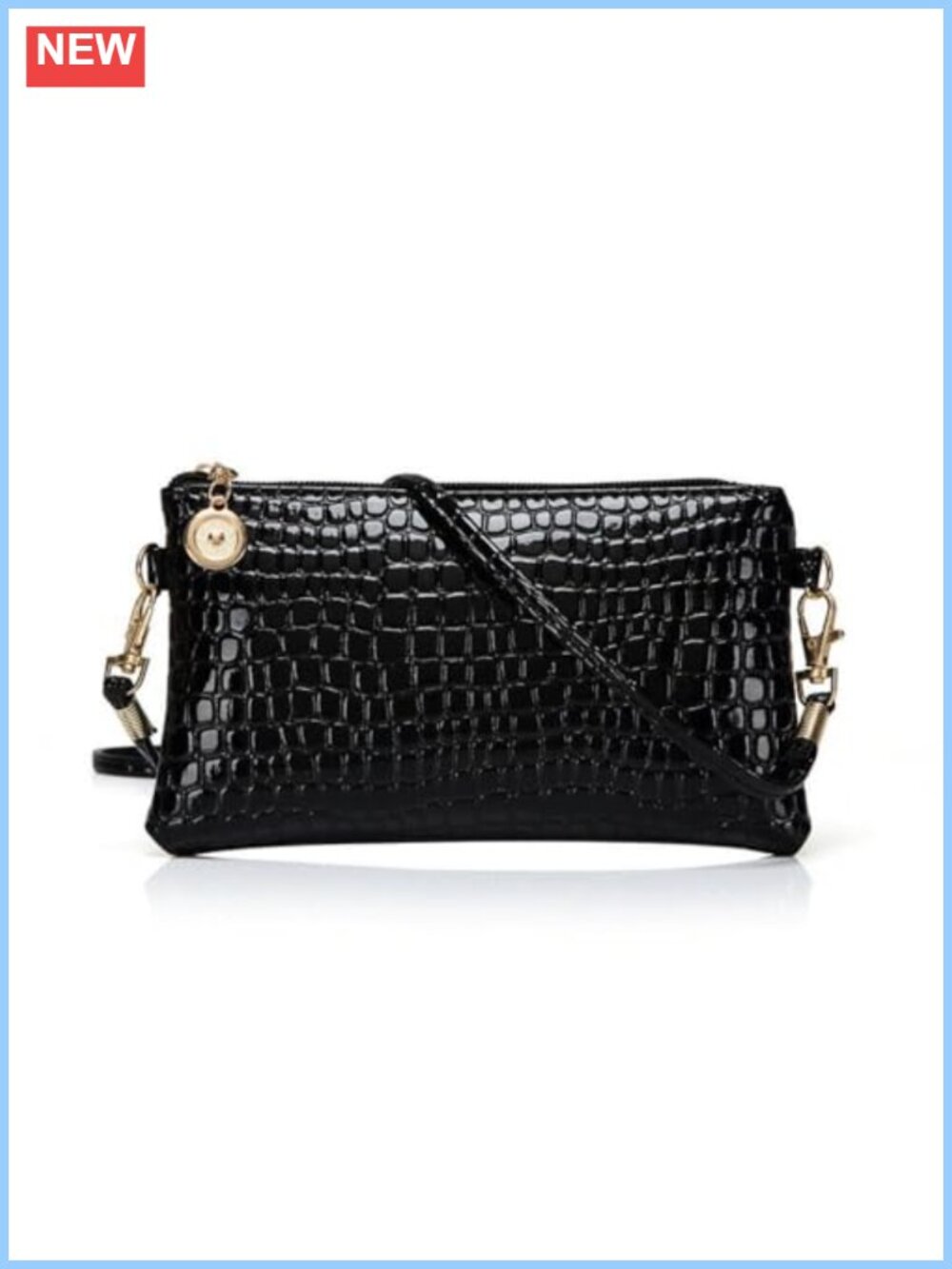 Shoulder Handbag Satchel Bag Zipper Messenger Wallet Purse